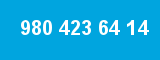 980 423 64 14 980 423 64 14